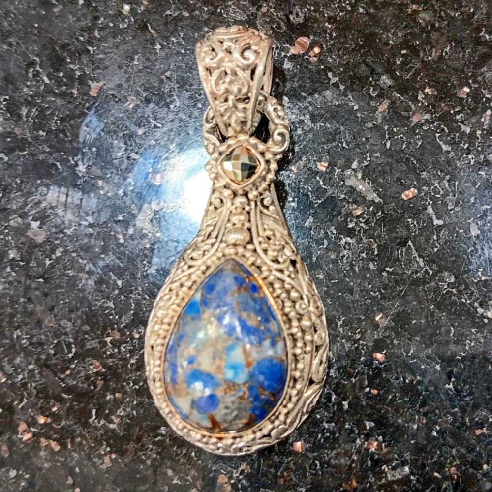 Lapis with Bronze and Pyrite : Sarda
